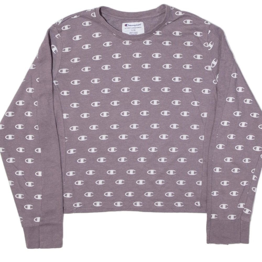 Champion crop sweatshirt